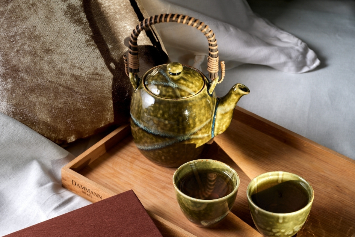 tazza di tè oolong