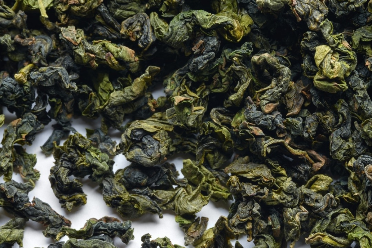 foglie di tè oolong