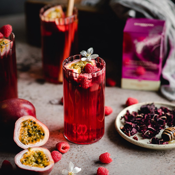 Mocktail passion framboise